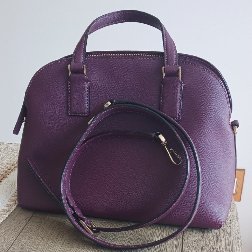 Elegant Purple Handbag - Picture 3 of 7